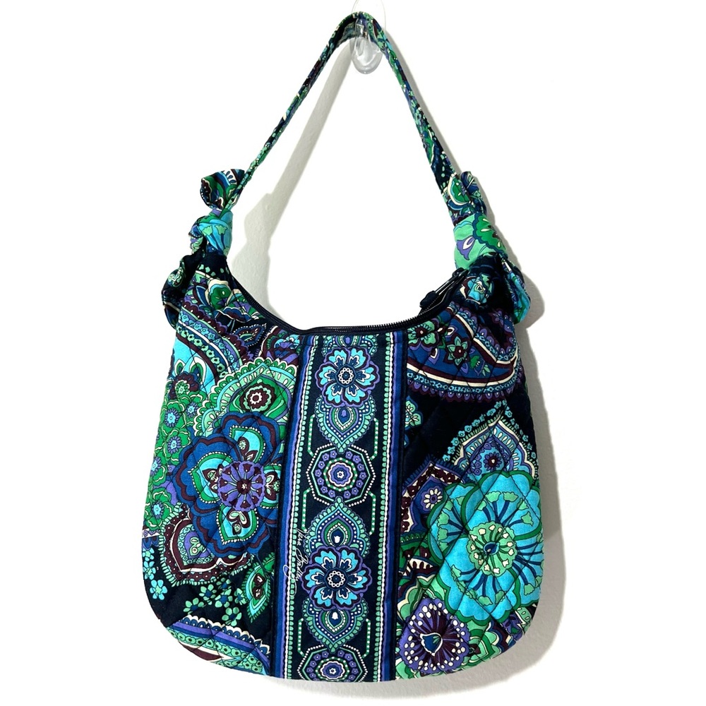 Vera Bradley Blue Rhapsody Hand Bag Floral Print